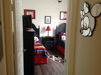 Entrance to Mickey/Minnie Twin Bedroom